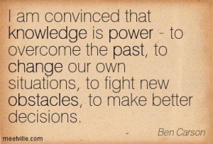 c - knowledge is power