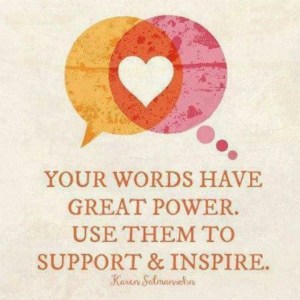 a - words can inspire